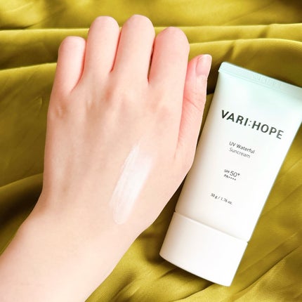 UVウォーターフル サンクリーム/VARI:HOPE/日焼け止めクリームを使ったクチコミ(4枚目)