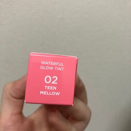 ウォータフルグロウティント 02 ティーンメロウ/wakemake/リップティントの画像