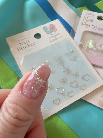 ネイルシール/セリア/ネイルシールを使ったクチコミ(6枚目)