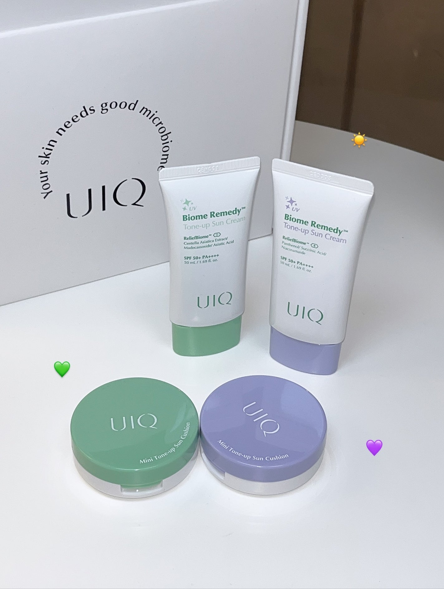 バイオームレメディ ウォータリーサンクリーム/UIQ/日焼け止めクリームを使ったクチコミ(3枚目)