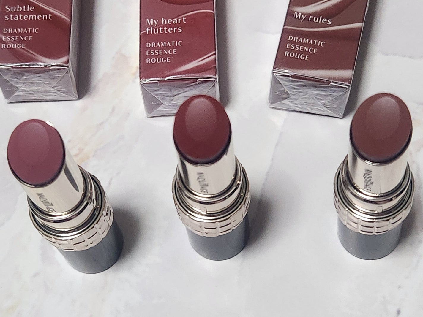 ドラマティックエッセンスルージュ/マキアージュ/口紅を使ったクチコミ(3枚目)