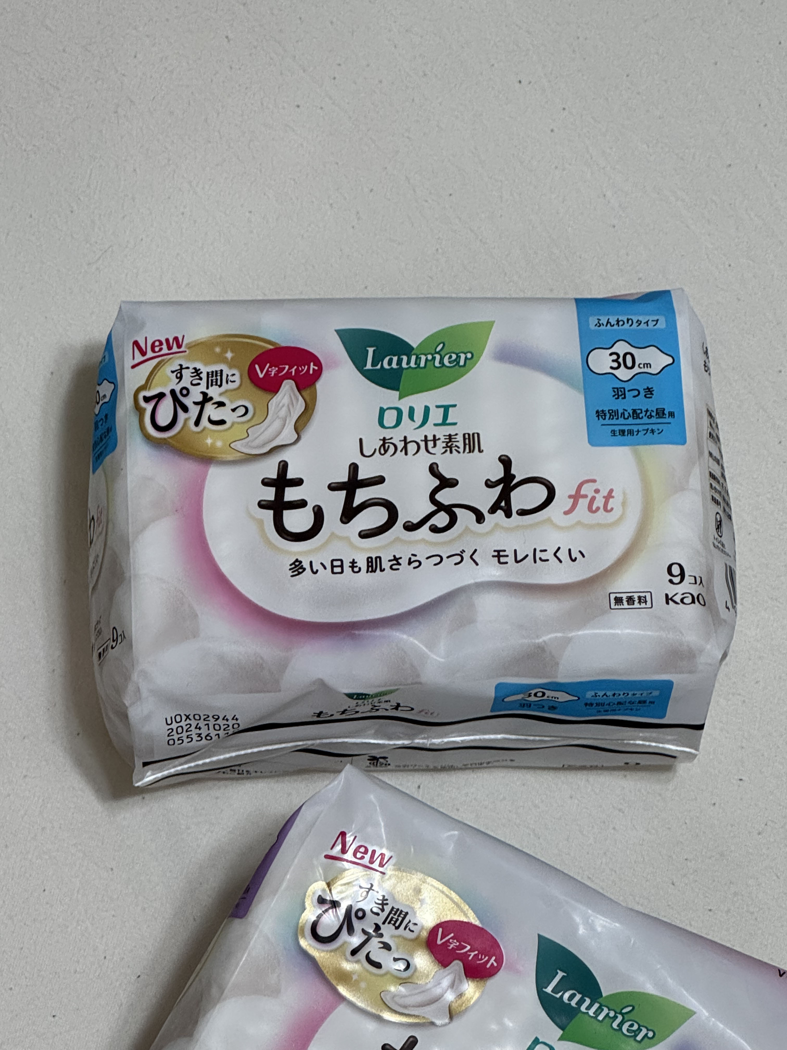 ロリエ もちふわ fit 25cm 羽つき 14コ入 (医薬部外品 )/ロリエ/ナプキンを使ったクチコミ（3枚目）