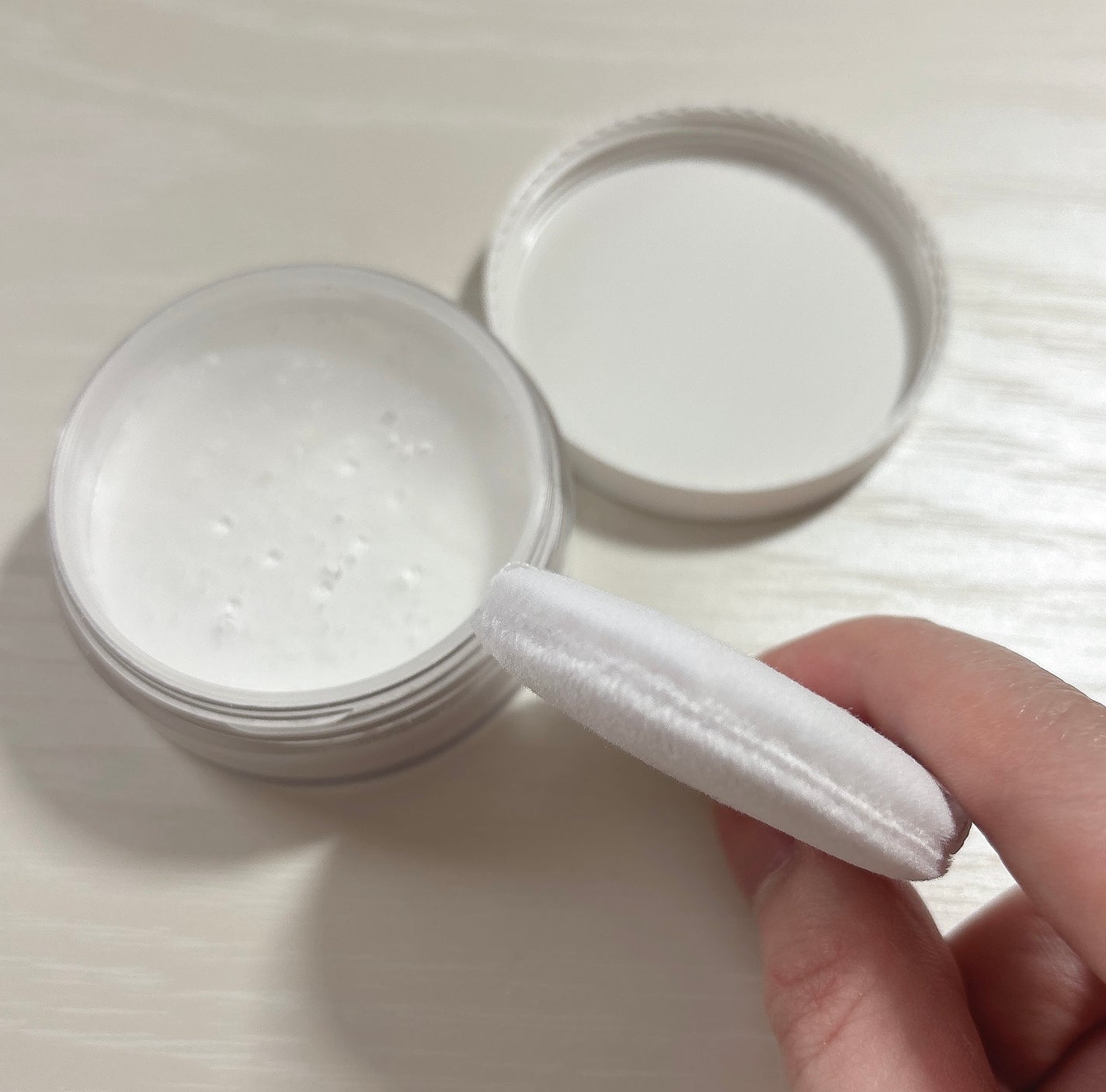 ポアセバムパウダー/One-day's you/ルースパウダーを使ったクチコミ(4枚目)