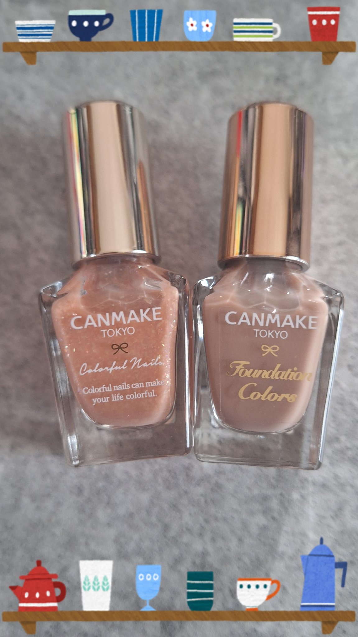 カラフルネイルズ/キャンメイク/マニキュアを使ったクチコミ（1枚目）