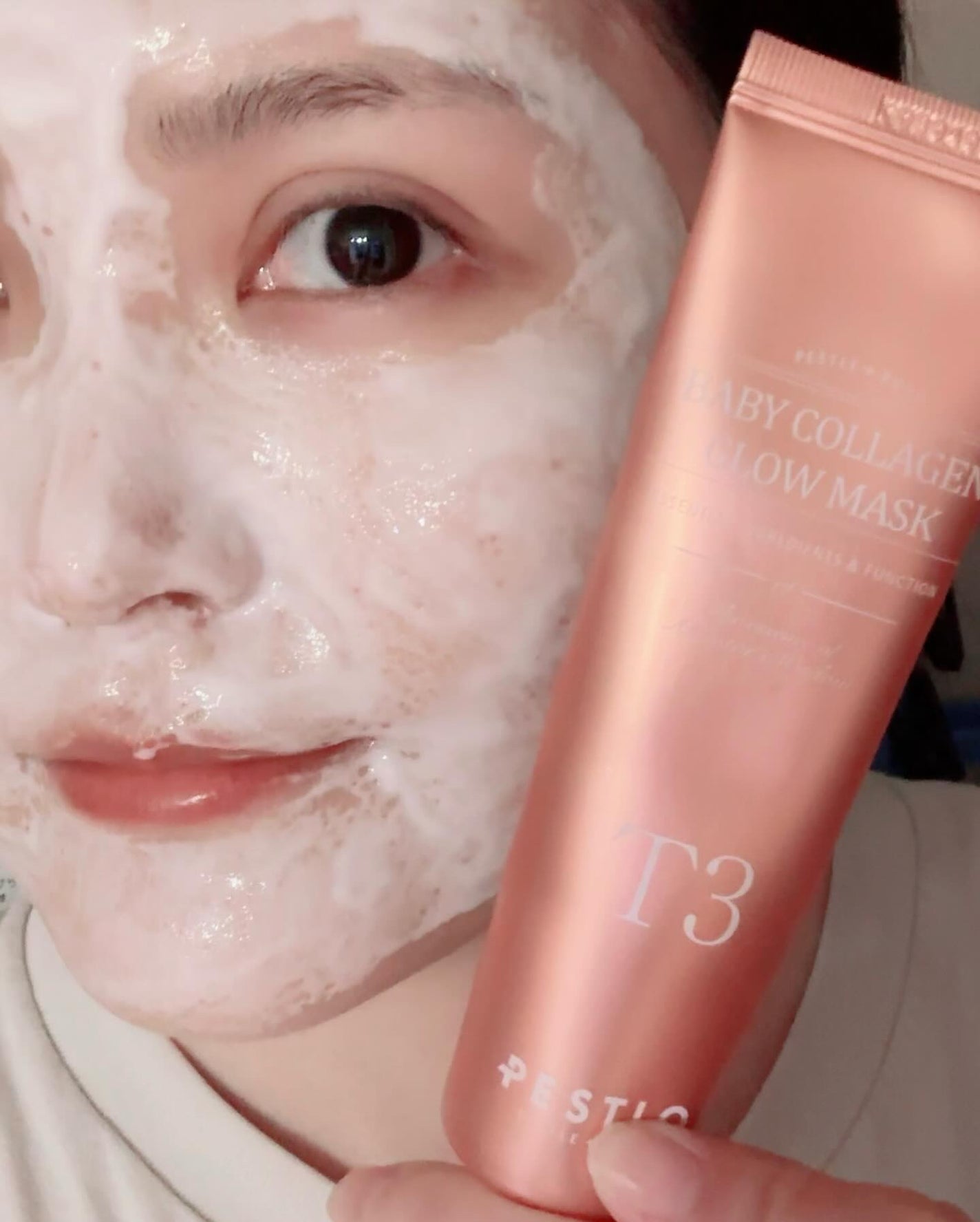 BABY COLLAGEN GLOW MASK/PESTLO/シートマスク・パックを使ったクチコミ(3枚目)