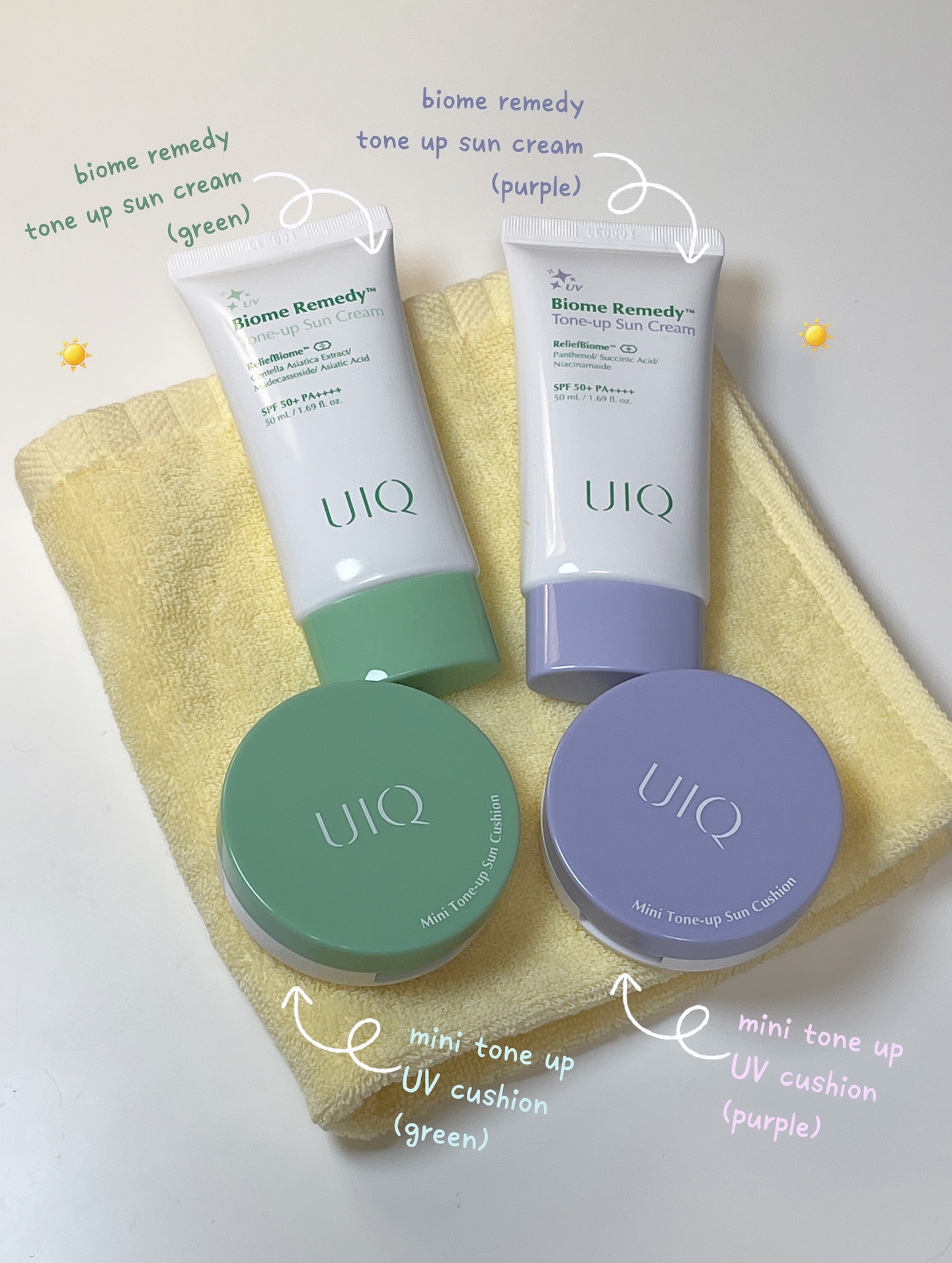 バイオームレメディパープルトーンアップUVクリーム/UIQ/日焼け止めクリームを使ったクチコミ（1枚目）