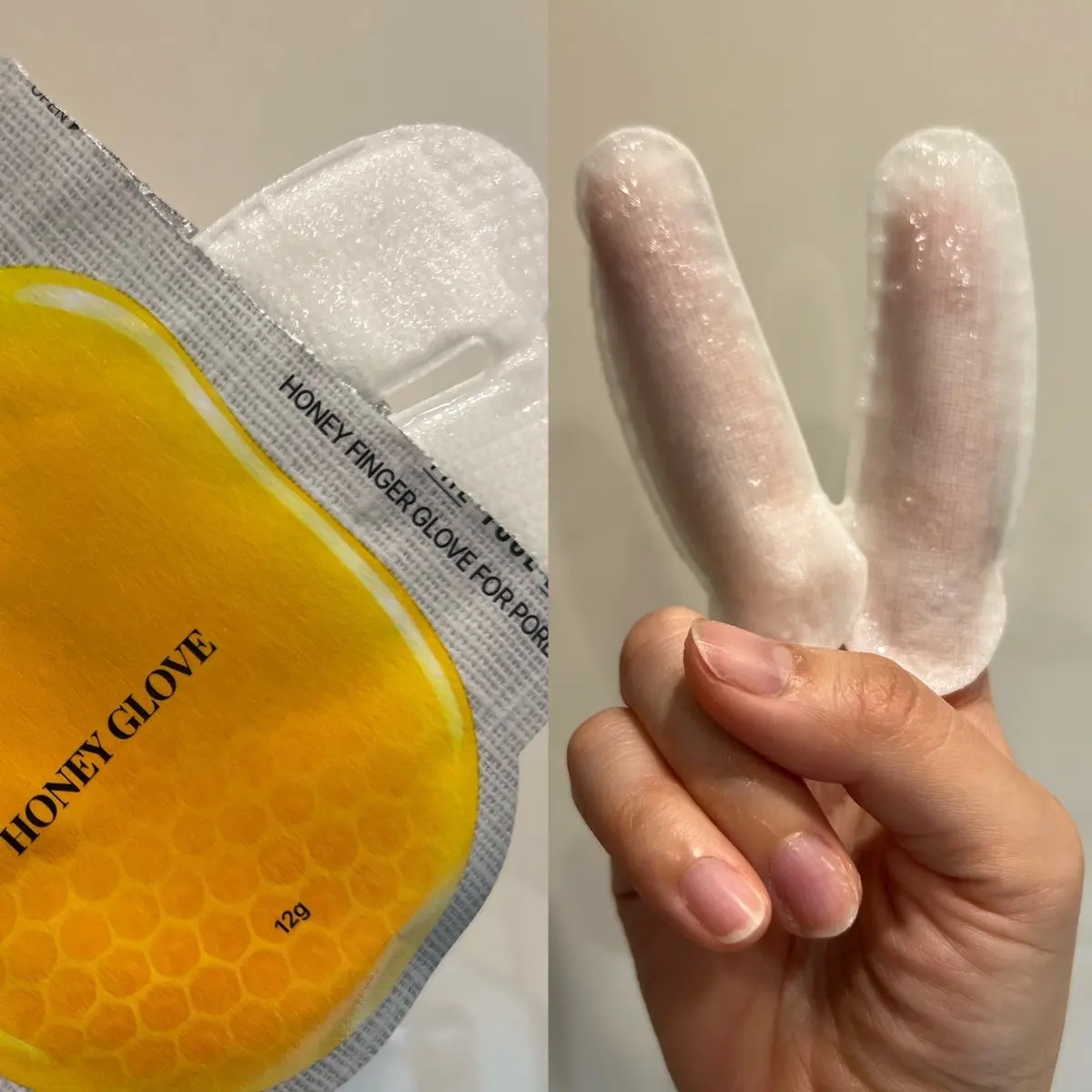 ハニーフィンガーグローブフォーポア/THE TOOL LAB/洗い流すパック・マスクを使ったクチコミ（2枚目）