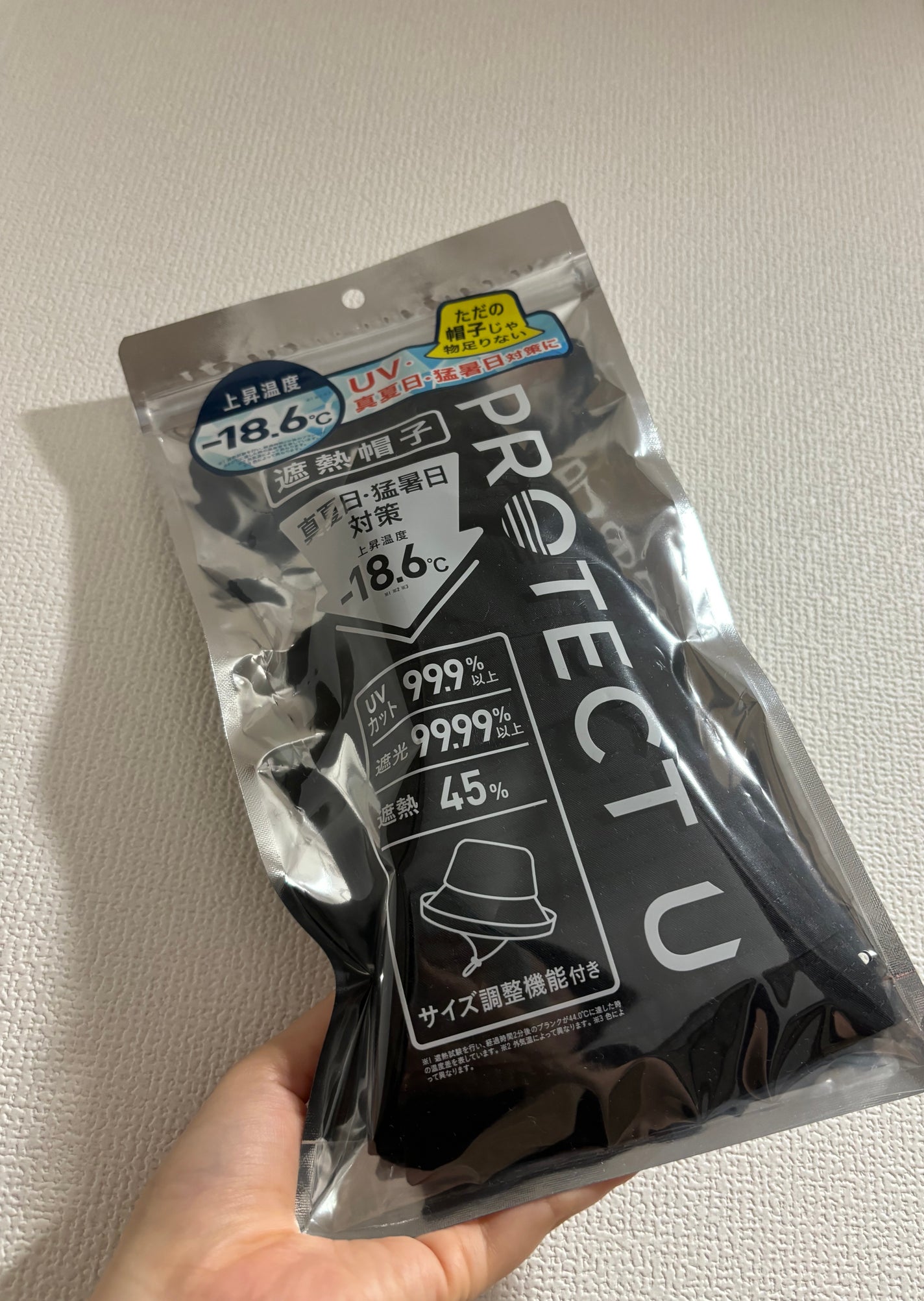 せーか on LIPS 「そろそろ日差しがキツくなってきたので帽子を新調👏万博行く時に首..」(1枚目)
