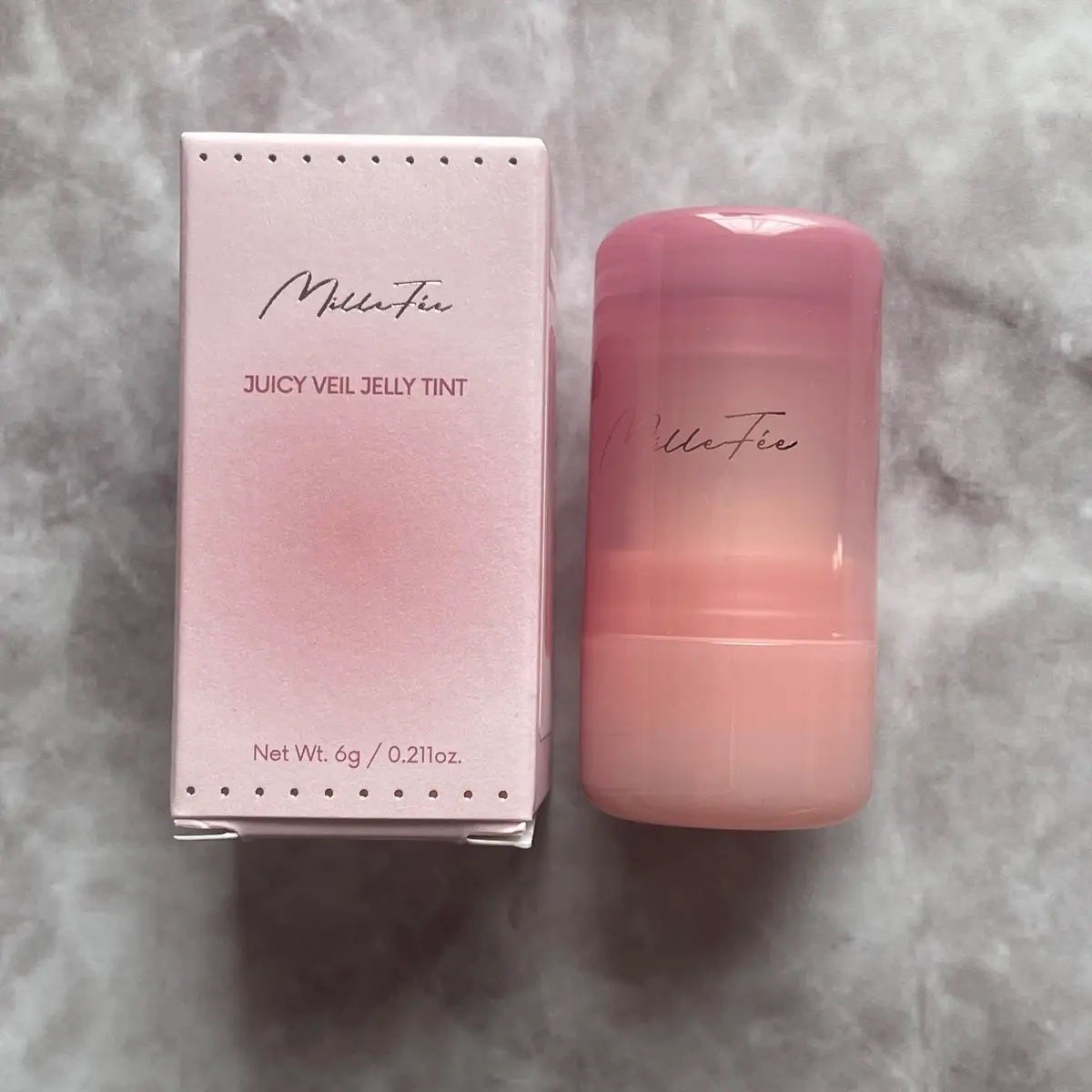 ジューシーヴェールジェリーティント/MilleFée/リップティントを使ったクチコミ(1枚目)