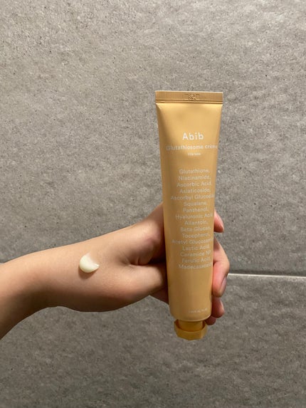 アビブ グルタチオンソームクリームビタチューブ/Abib /フェイスクリームを使ったクチコミ(2枚目)