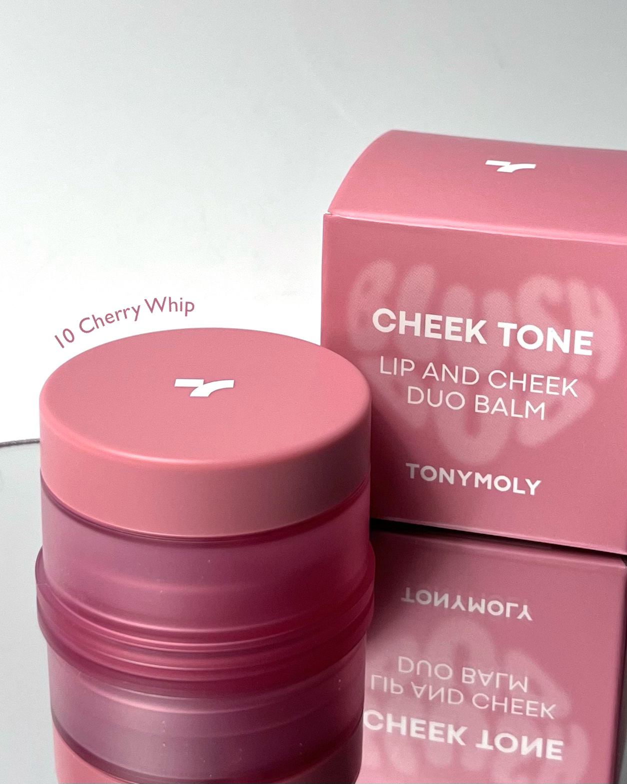 チークトーン リップ＆チーク デュオバーム/TONYMOLY/口紅を使ったクチコミ（2枚目）