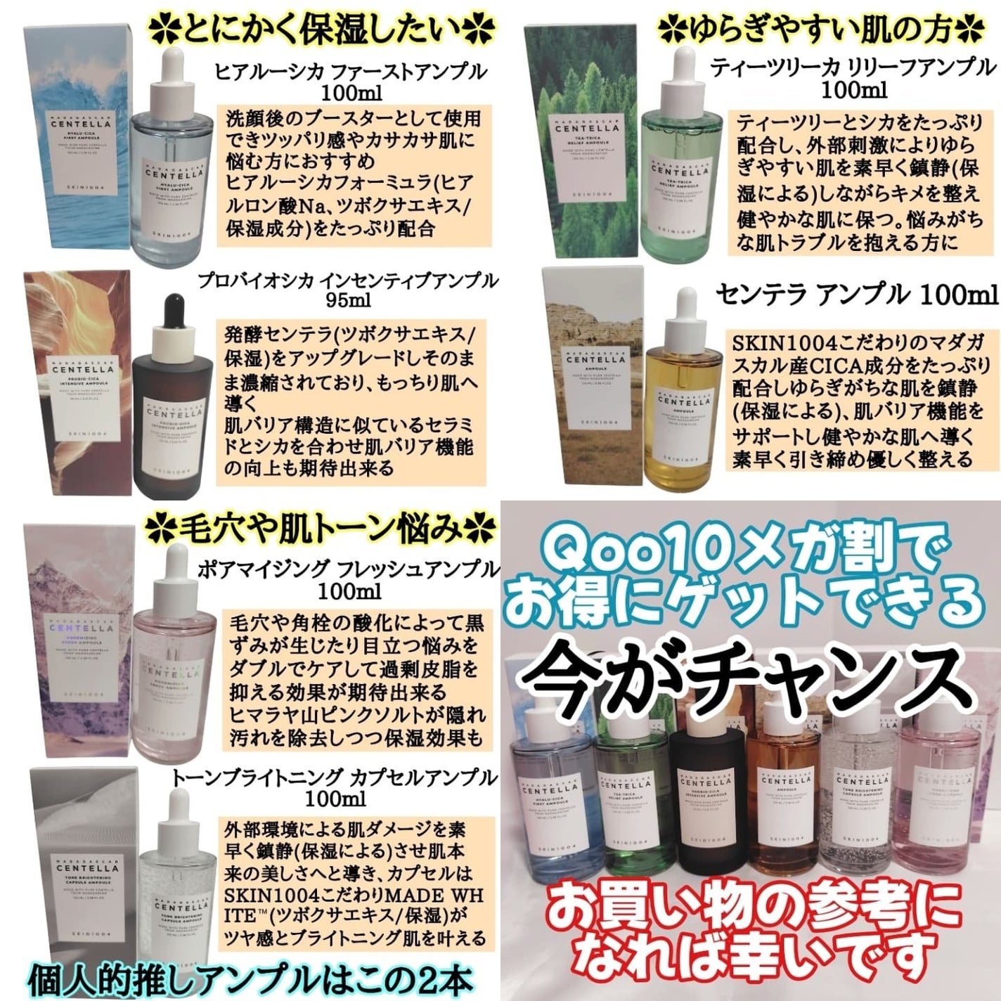 センテラ アンプル/SKIN1004/美容液を使ったクチコミ(8枚目)