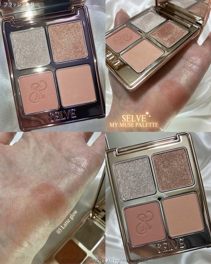 マイミューズパレット/SELVE/アイシャドウパレットを使ったクチコミ(4枚目)