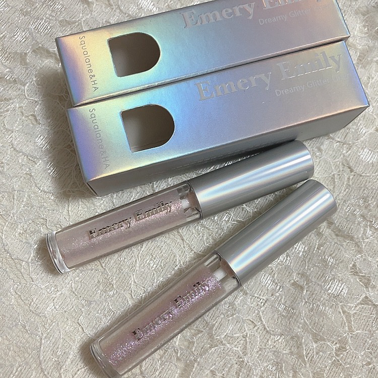 ドリーミー グリッターライナー 205 ひと目惚れパール/Emery Emily/グリッターを使ったクチコミ（1枚目）