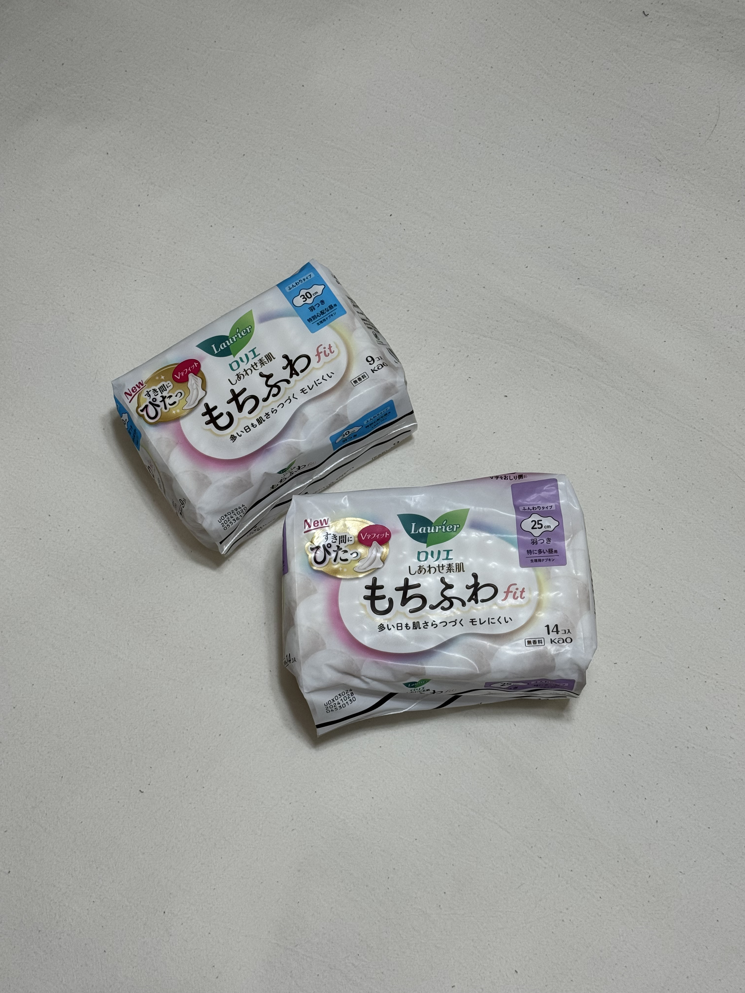 ロリエ もちふわ fit 25cm 羽つき 14コ入 (医薬部外品 )/ロリエ/ナプキンを使ったクチコミ（1枚目）