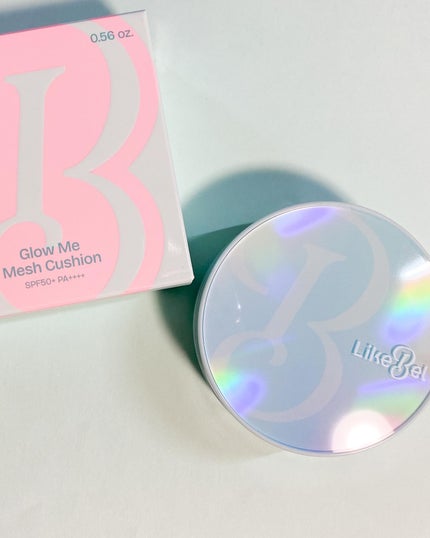 Glow me mesh cushion /Likebel/クッションファンデーションを使ったクチコミ(5枚目)