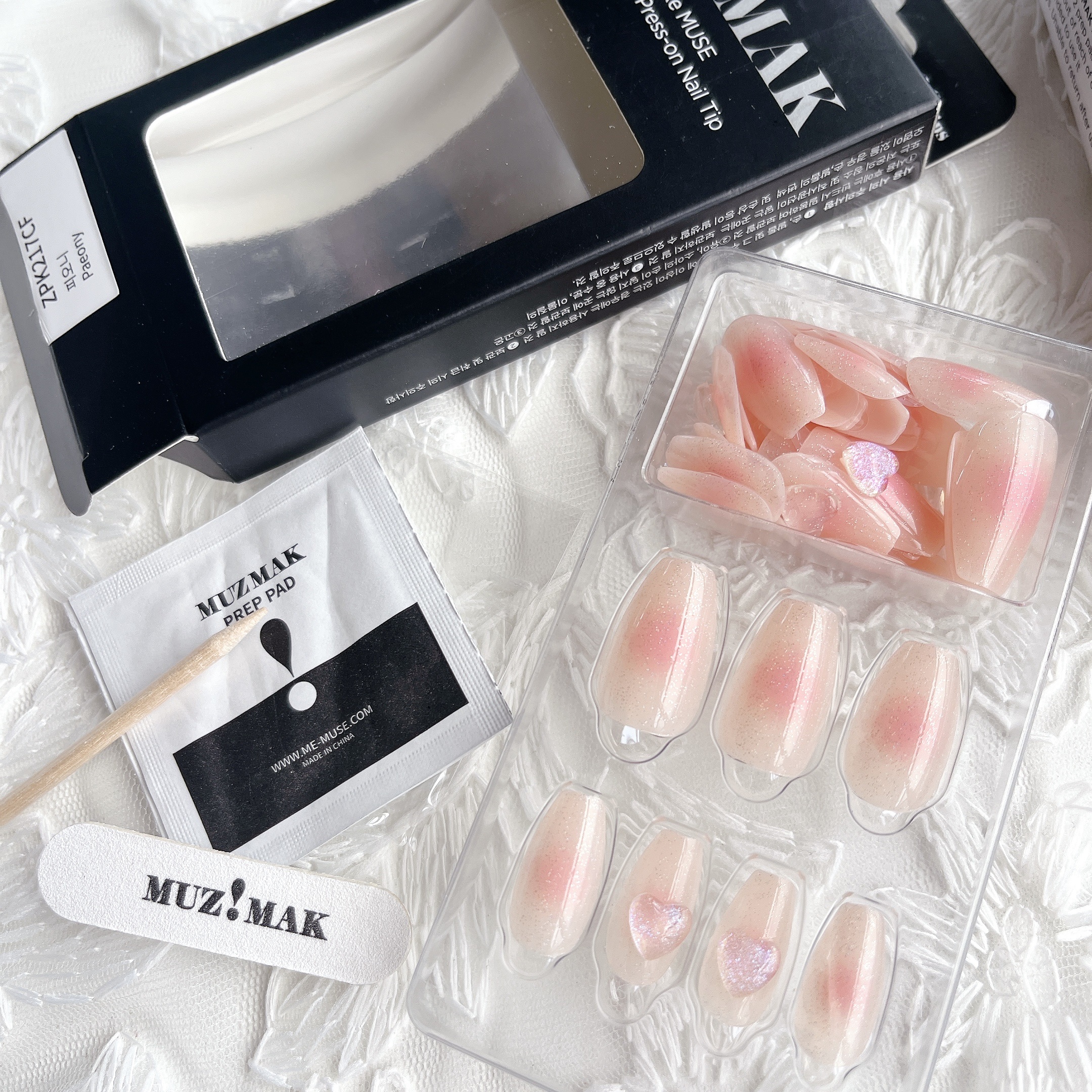 TPUネイルチップ（shape:Almond）/Muzmak/ネイルチップ・パーツを使ったクチコミ（2枚目）