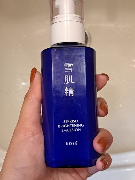 神崎ユウのクチコミ「購入品
雪肌精の薬用雪肌精 ブライトニング エマルジョン本体 140ml購入しました
雪肌.....」(1枚目)