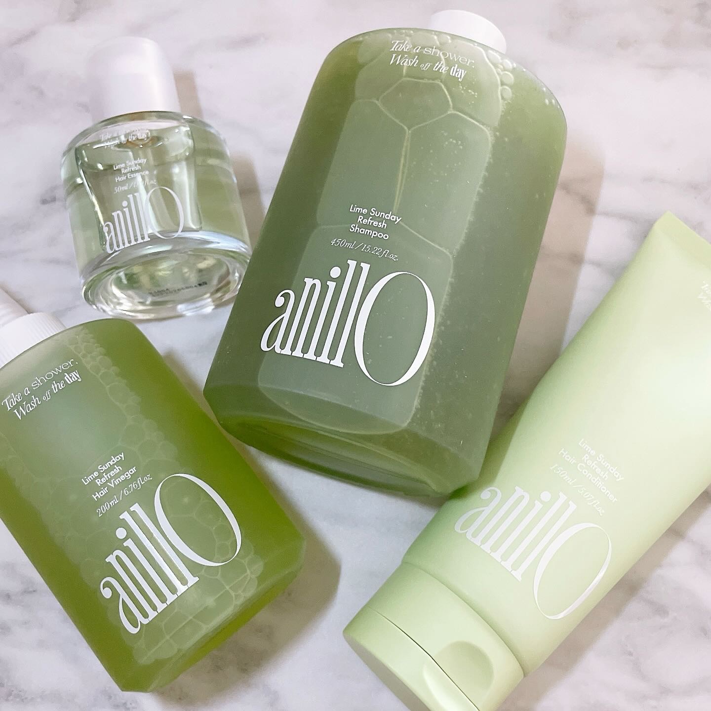 ライムサンデー リフレッシュシャンプー/ANILLO/市販シャンプーを使ったクチコミ（3枚目）