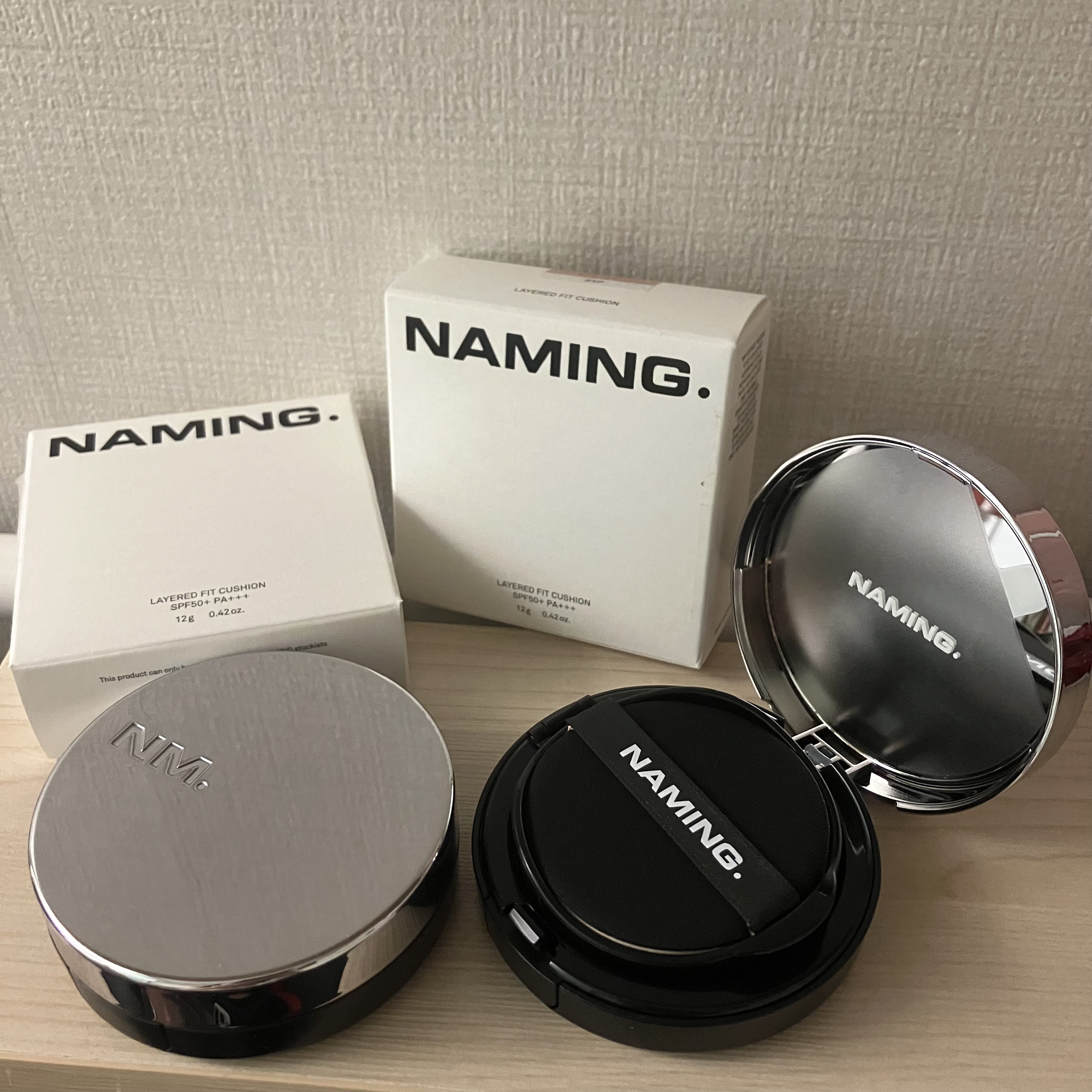 ネーミング レイヤード フィットクッション/NAMING./クッションファンデーションを使ったクチコミ（1枚目）