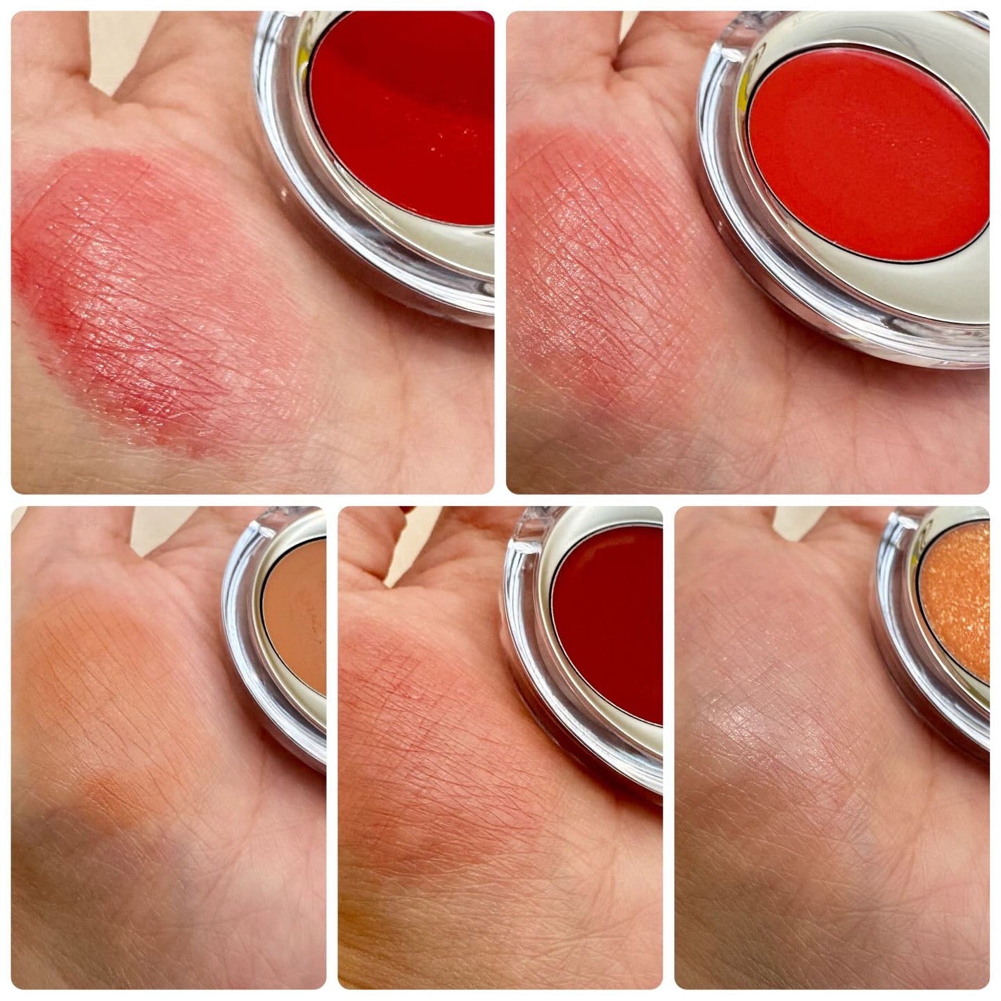 メルティングムードリップ&チーク/moonshot/ジェル・クリームチークを使ったクチコミ(4枚目)