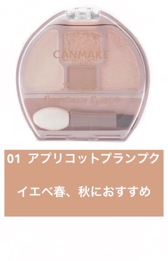 プランぷくコーデアイズ/キャンメイク/パウダーアイシャドウを使ったクチコミ（2枚目）