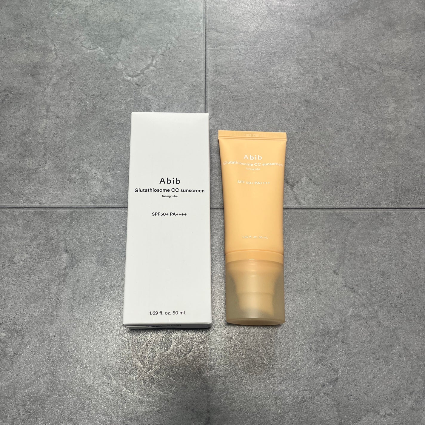 グルタチオンソームCCサンクリームトーニングチューブ/Abib /CCクリームを使ったクチコミ(1枚目)