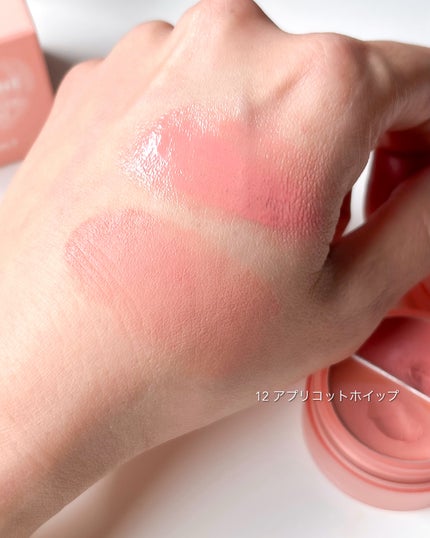 チークトーン リップ&チーク デュオバーム/TONYMOLY/口紅を使ったクチコミ(3枚目)