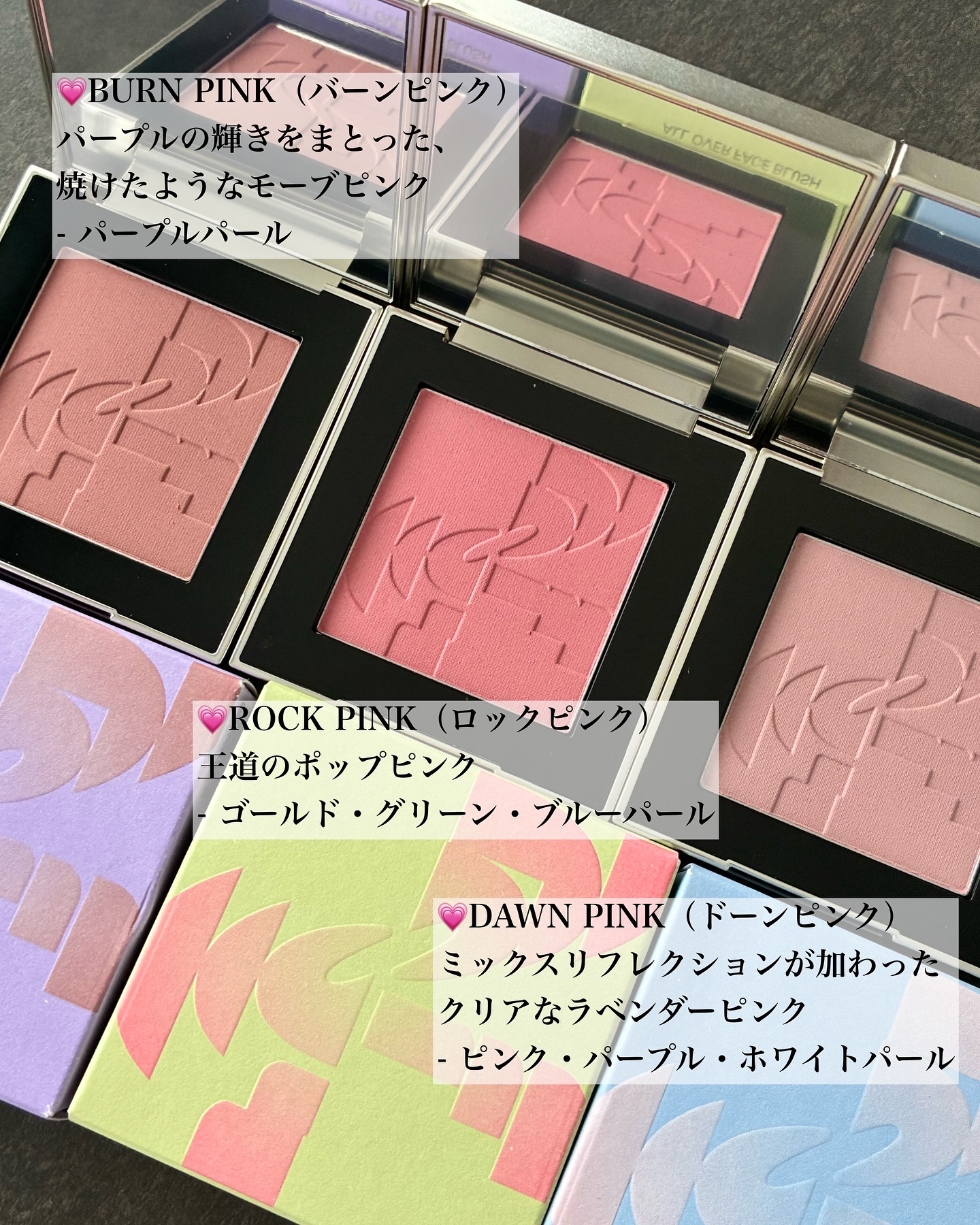 オールオーバーフェイスブラッシュ/TWO SLASH FOUR/パウダーチークを使ったクチコミ（2枚目）