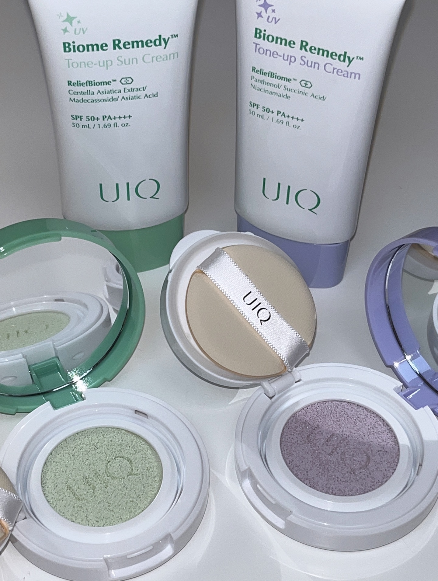 バイオームレメディパープルトーンアップUVクリーム/UIQ/日焼け止めクリームを使ったクチコミ（2枚目）