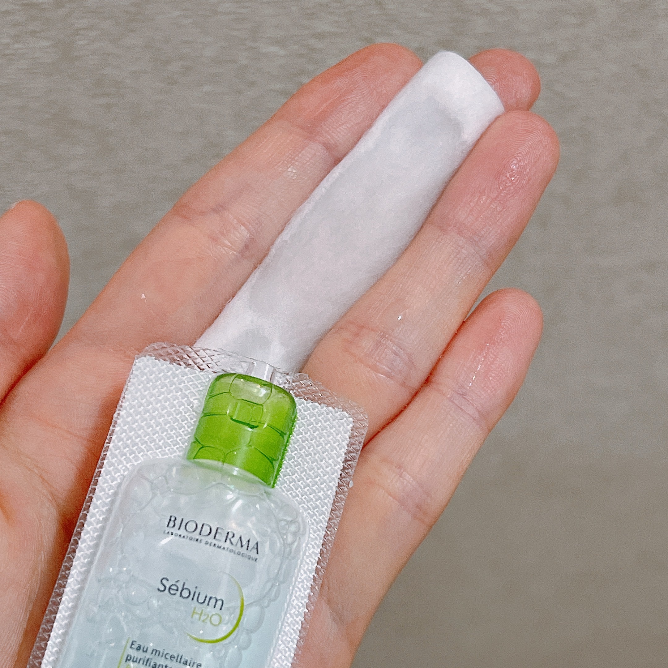 セビウム エイチツーオー D/ビオデルマ/クレンジングウォーターを使ったクチコミ（2枚目）