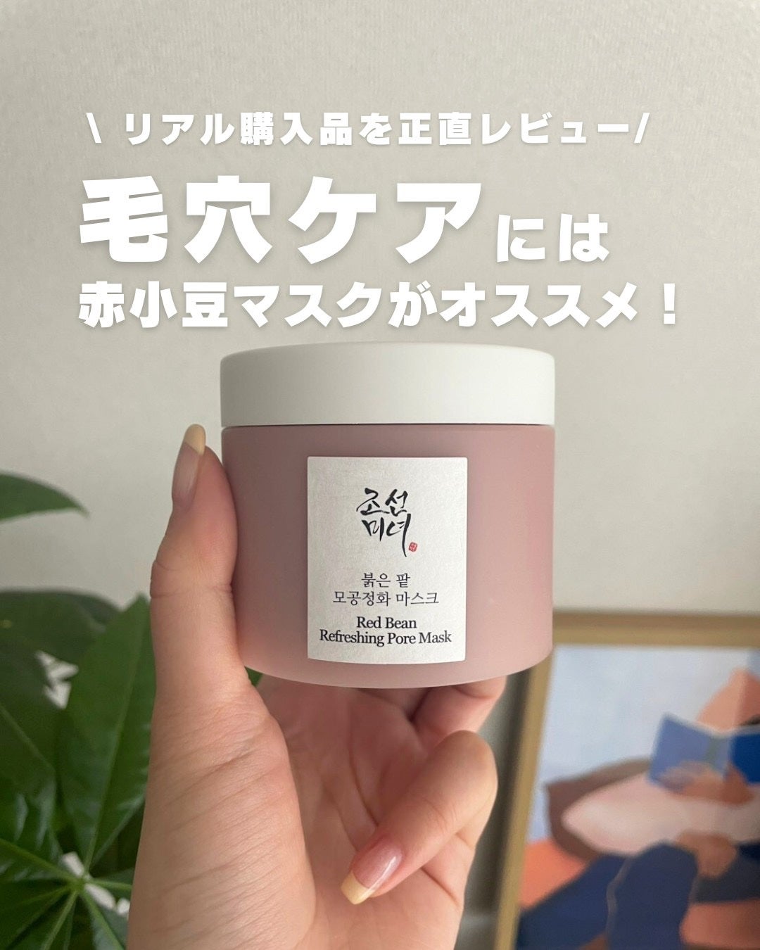 赤小豆毛穴浄化マスク/Beauty of Joseon/その他洗顔料を使ったクチコミ(1枚目)