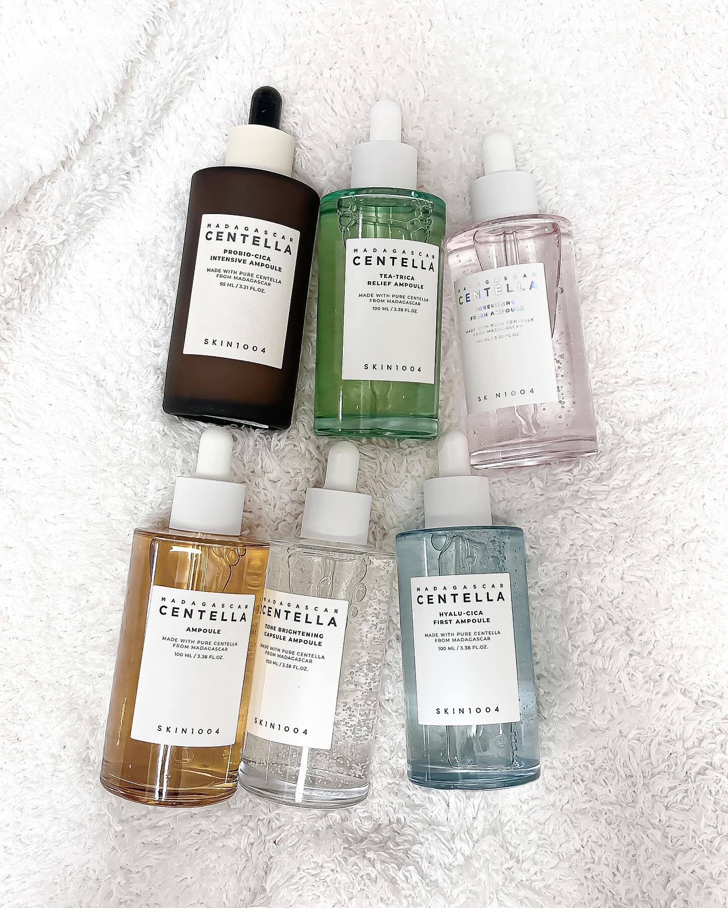 SKIN1004のスキンケア・基礎化粧品を徹底比較】センテラ アンプル他、5