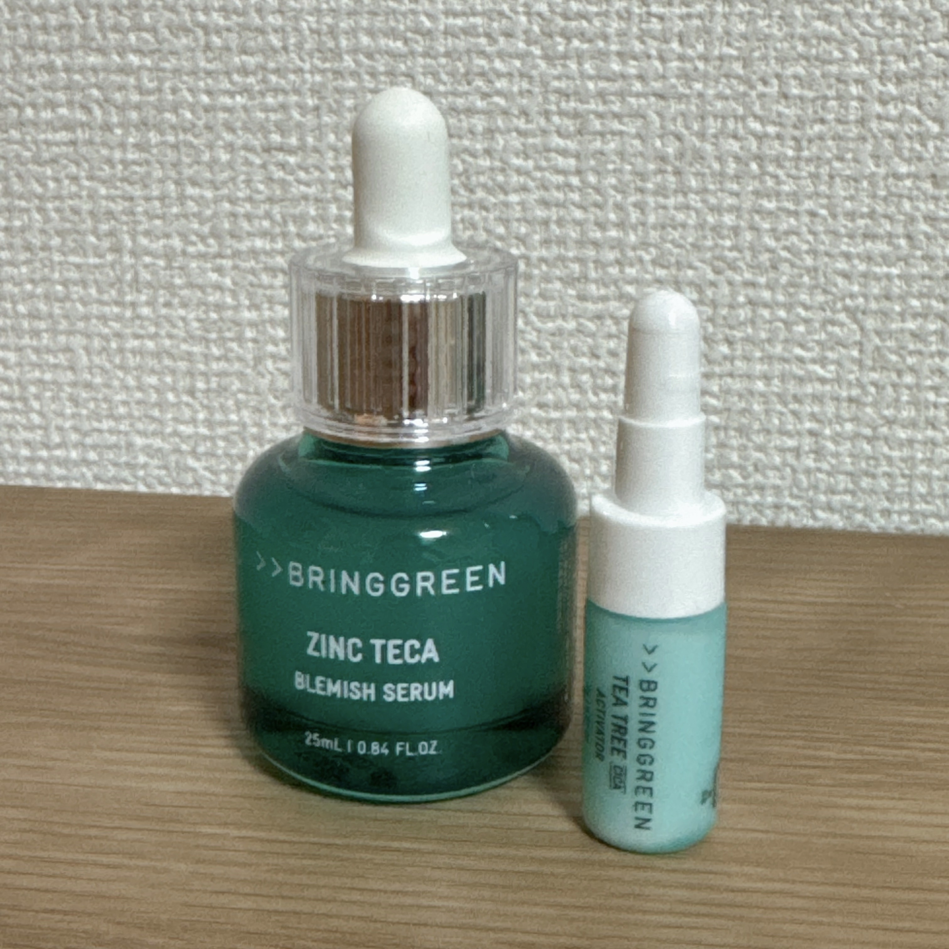 ジンクテカBセラムセット/BRING GREEN/スキンケアキットを使ったクチコミ（1枚目）