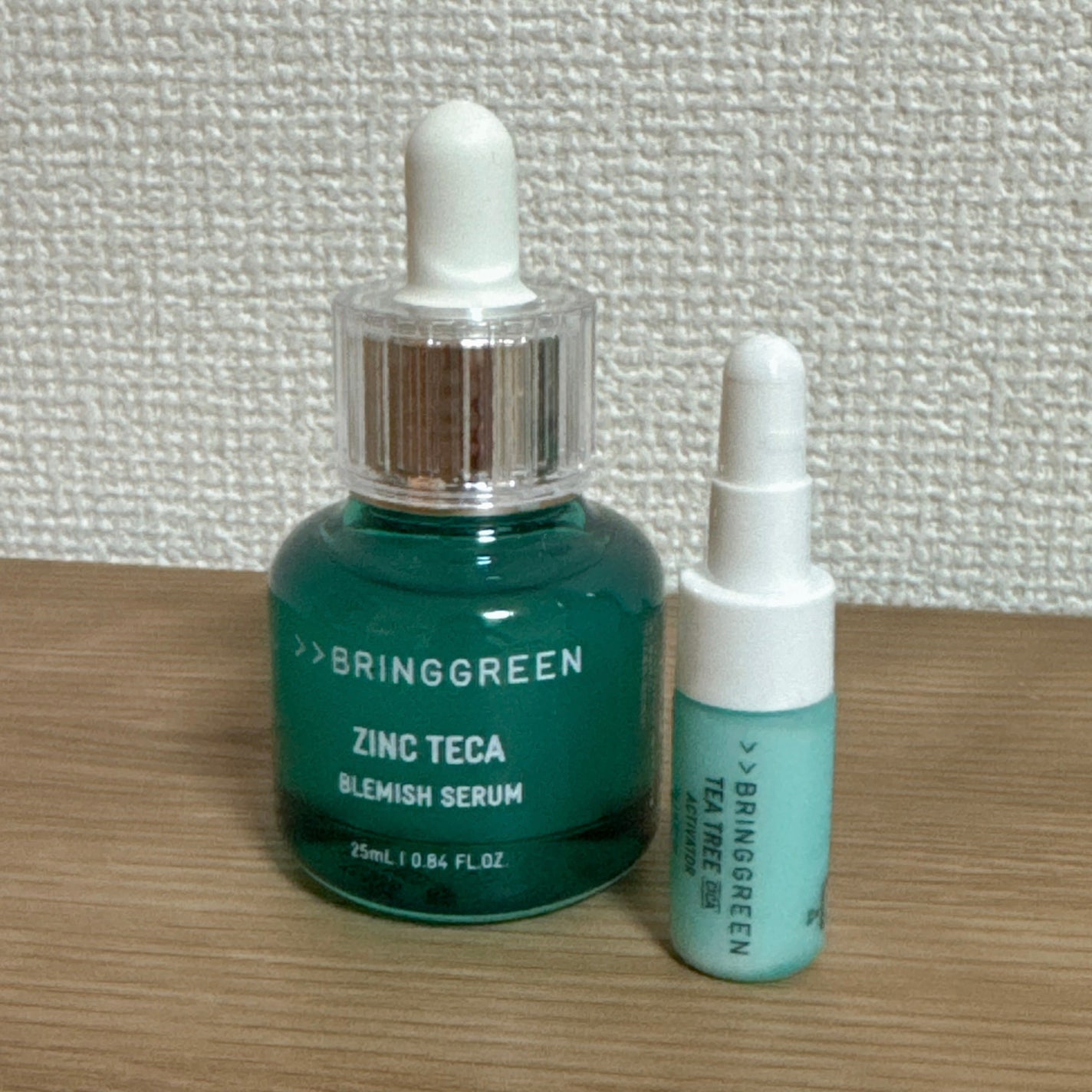 ジンクテカBセラムセット/BRING GREEN/スキンケアキットを使ったクチコミ(1枚目)