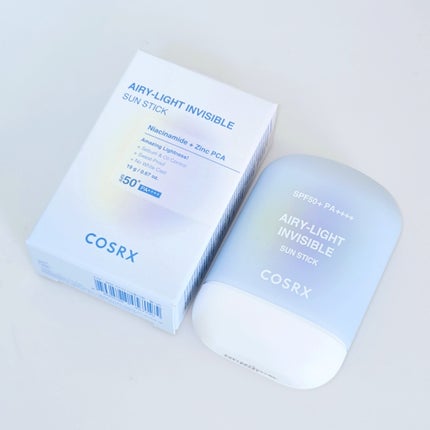 エアリーライト 透明UVスティック/COSRX/日焼け止めスティックを使ったクチコミ(1枚目)