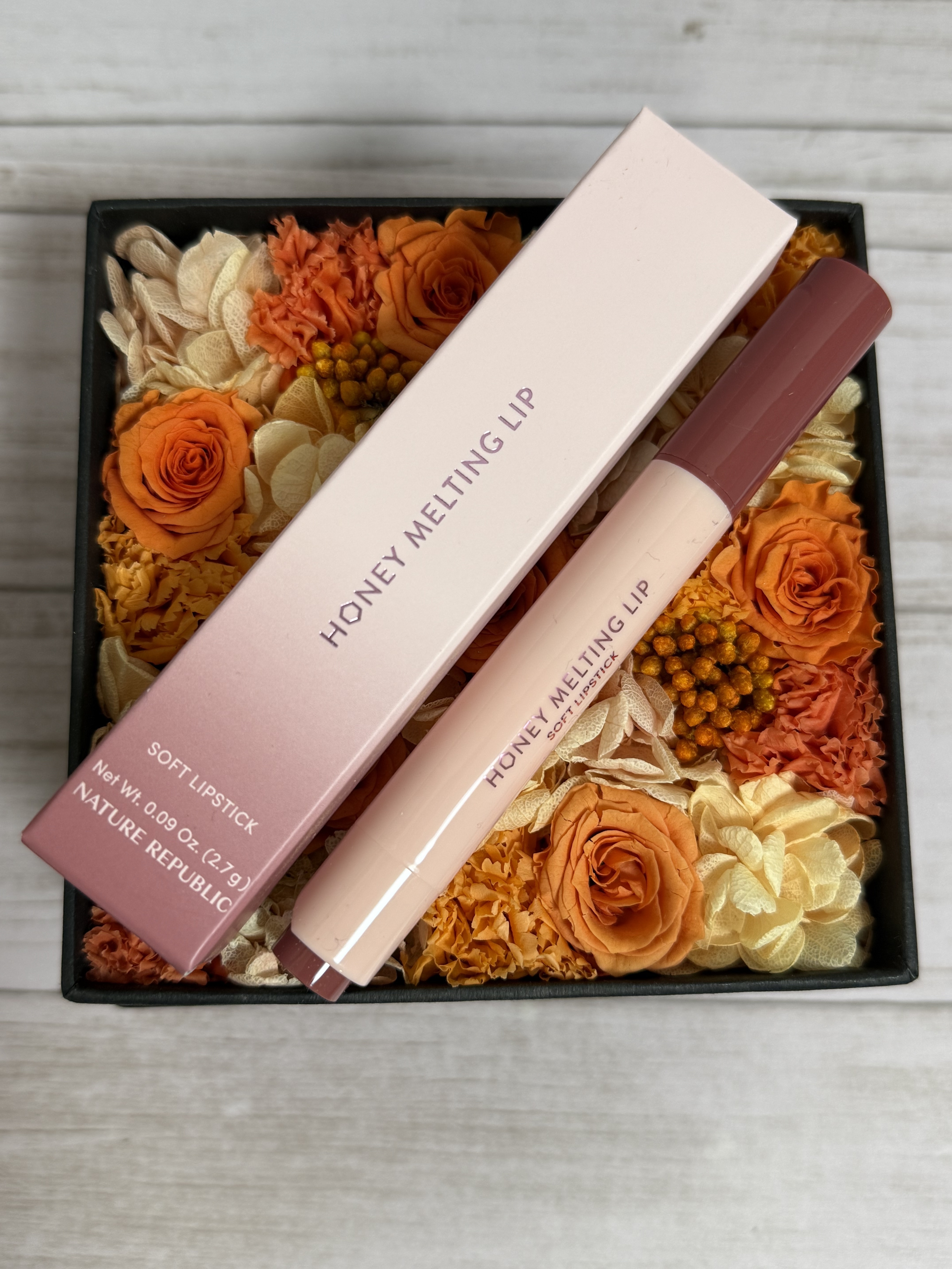 ハニーメルティングリップ/ネイチャーリパブリック/口紅を使ったクチコミ（1枚目）