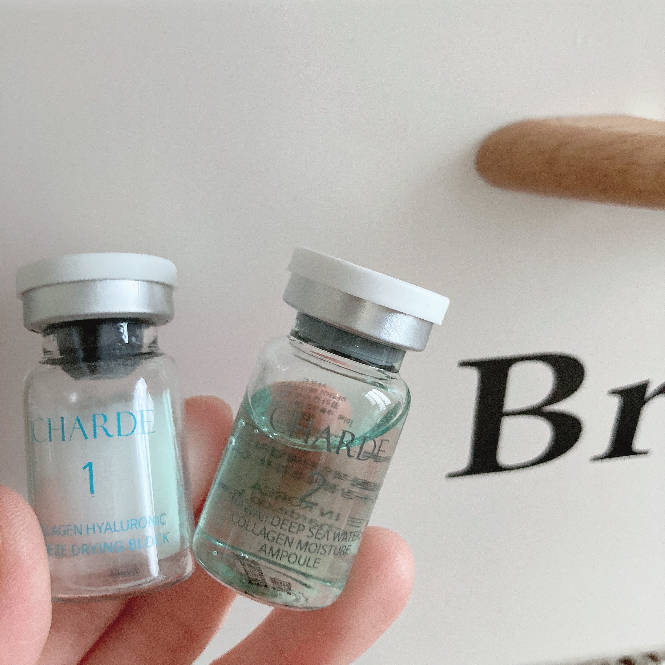 クラウドアンプル 1week キット/CHARDE/美容液を使ったクチコミ（2枚目）