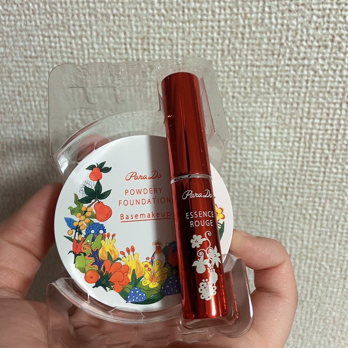 パウダリィファンデーション ex/パラドゥ/パウダーファンデーションを使ったクチコミ（3枚目）