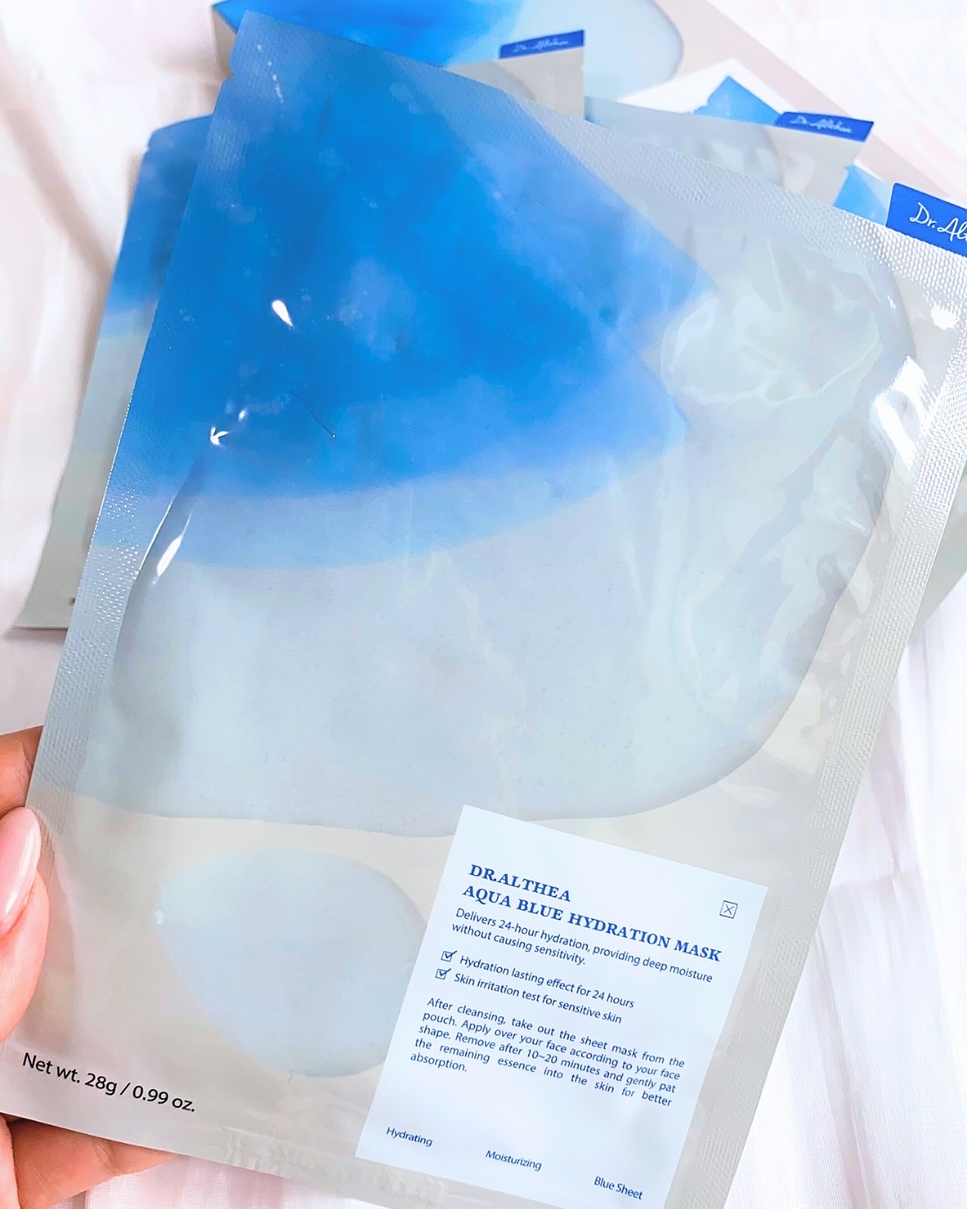 AQUA BLUE HYDRATION MASK/Dr.Althea/シートマスク・パックを使ったクチコミ（3枚目）
