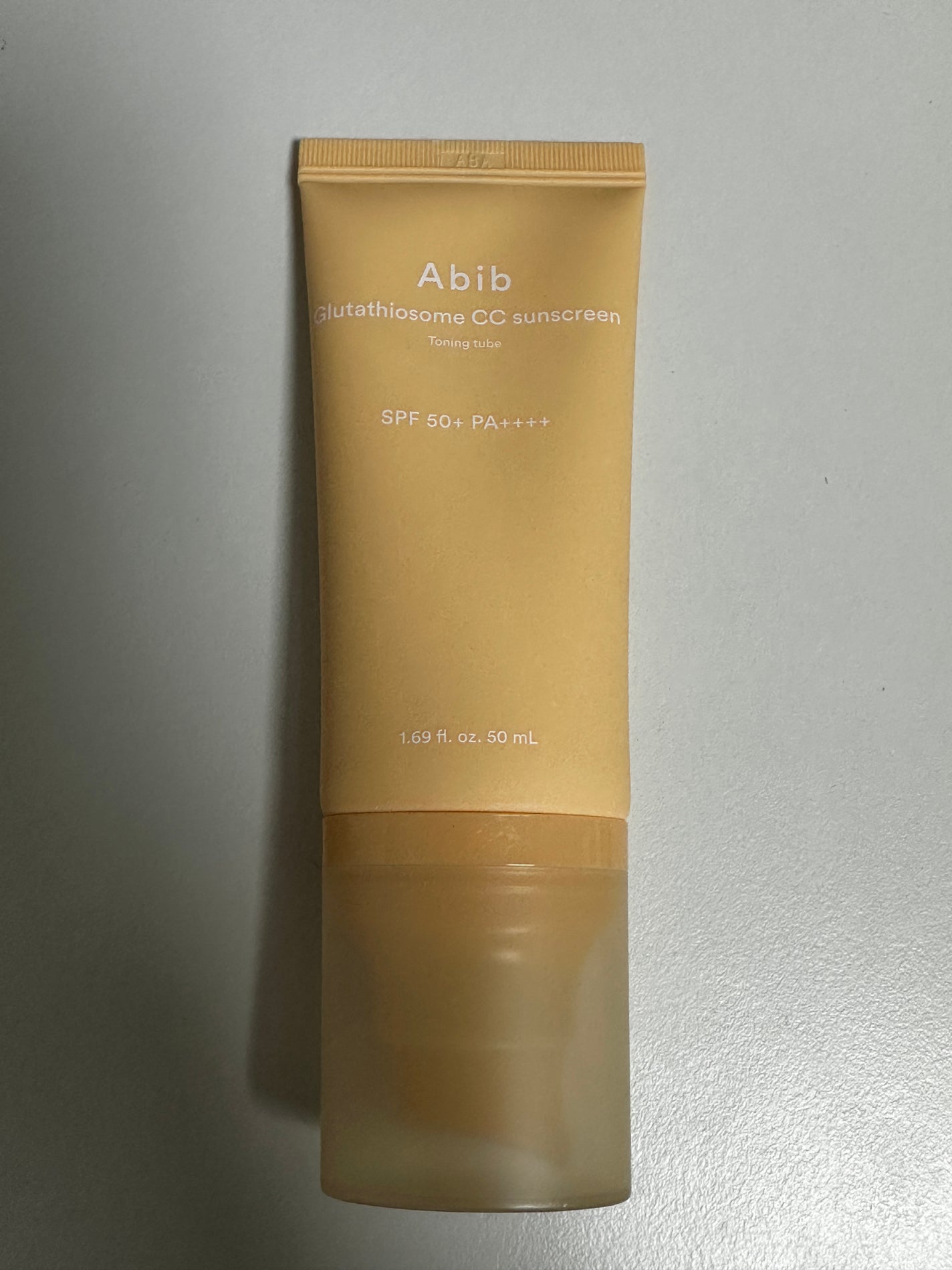 グルタチオンソームCCサンクリームトーニングチューブ/Abib /CCクリームを使ったクチコミ(1枚目)