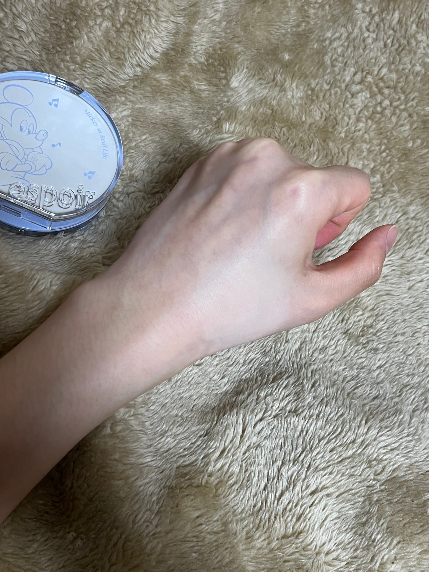 ビーベルベットカバークッション/espoir/クッションファンデーションを使ったクチコミ(4枚目)