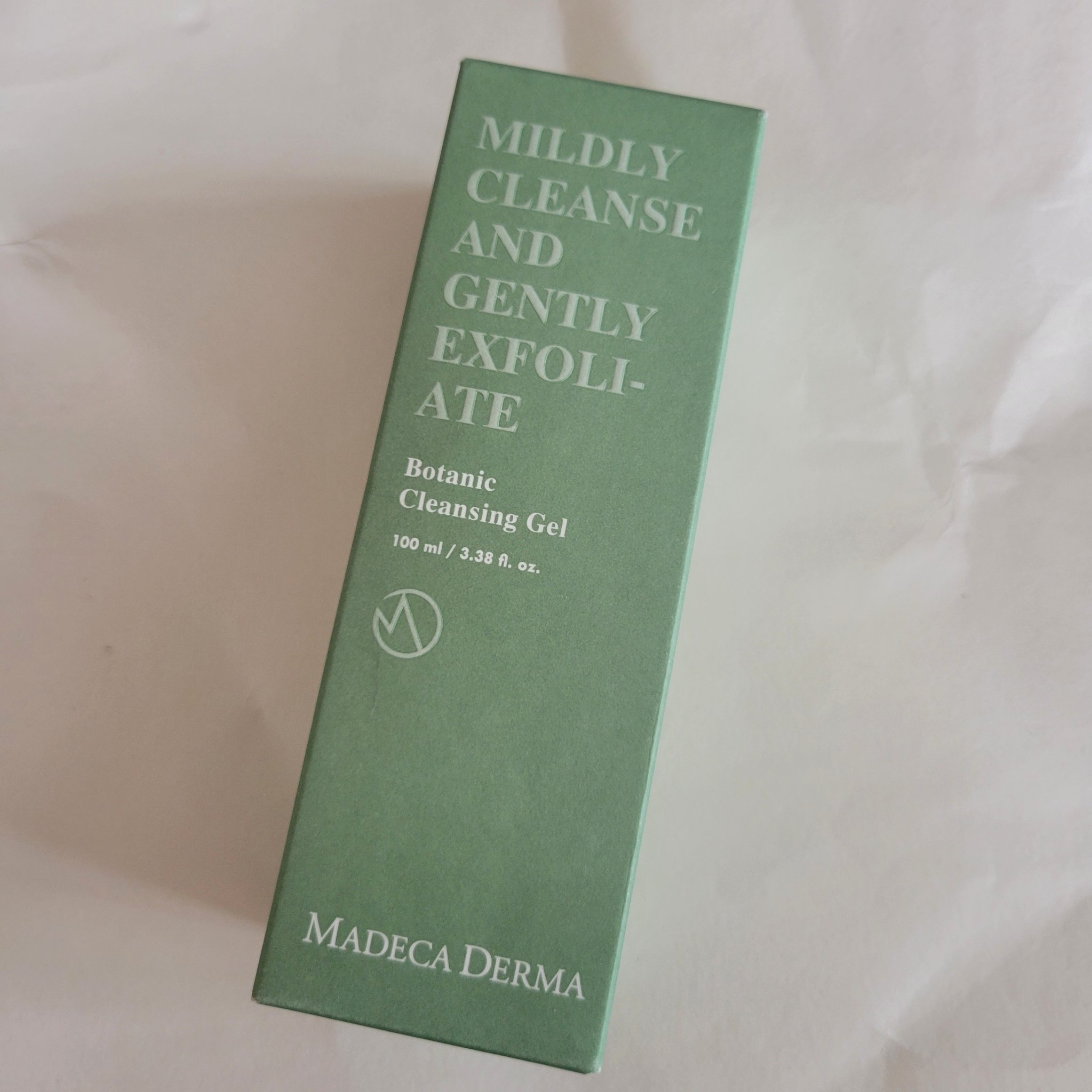 ボタニックジェルクレンザー/マデカダーマ/フェイスクリームを使ったクチコミ（3枚目）