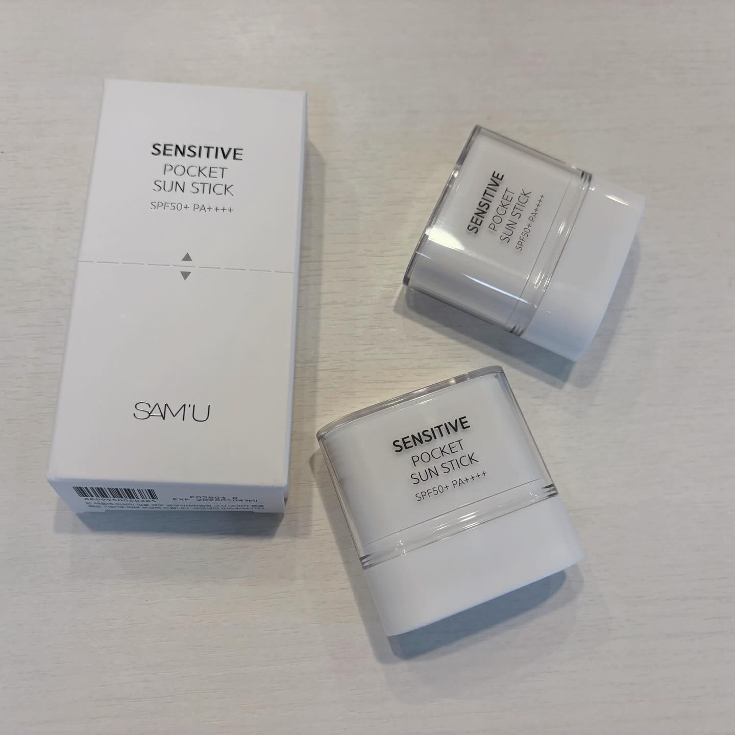 センシティブポケットサンスティック/SAM'U/日焼け止めスティックを使ったクチコミ（2枚目）