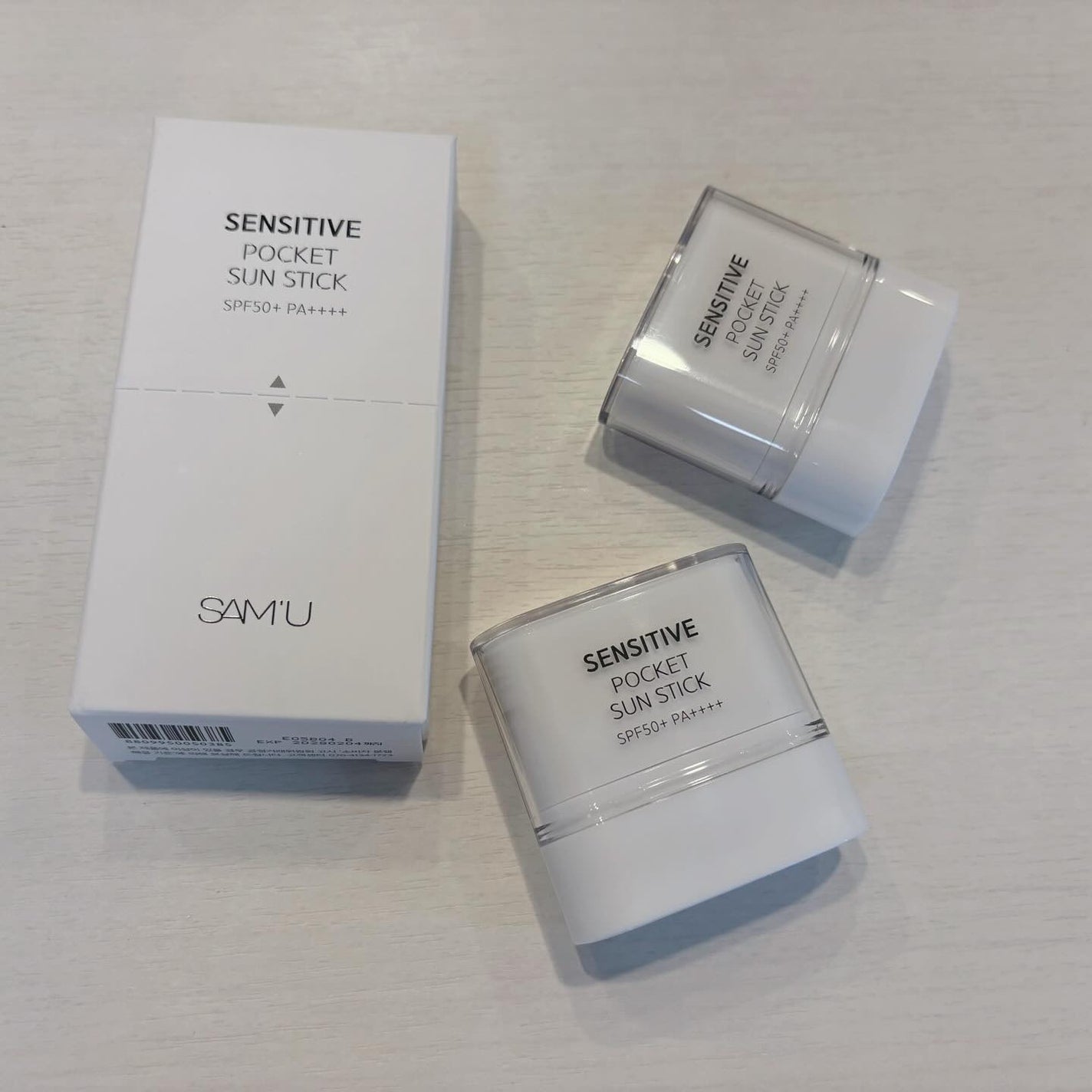 センシティブポケットサンスティック/SAM'U/日焼け止めスティックを使ったクチコミ(2枚目)