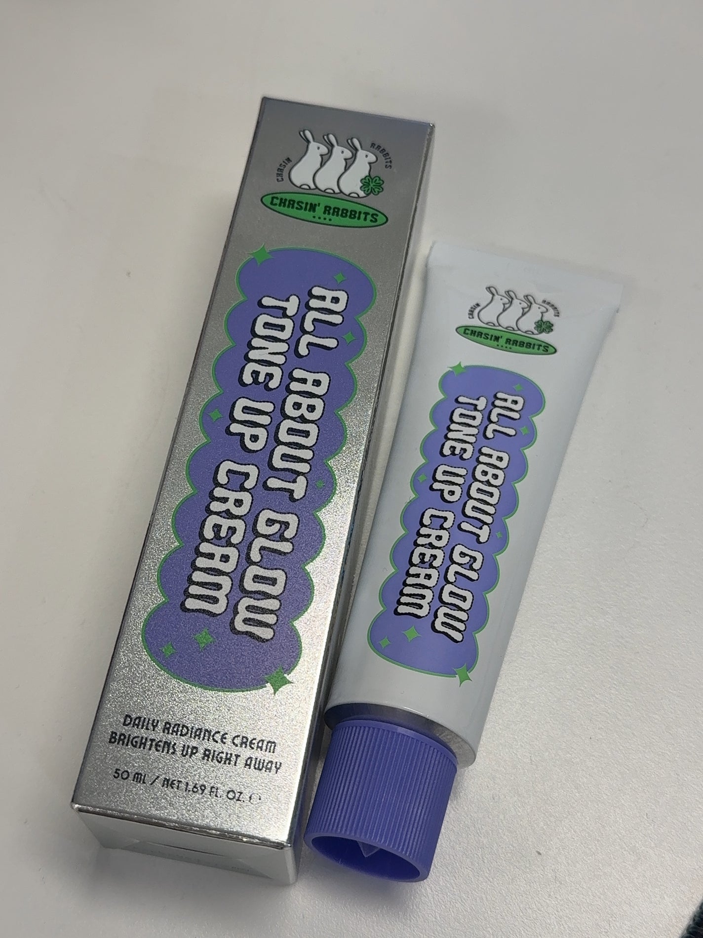 オールアバウトグロウトーンアップクリーム/CHASIN'RABBITS/化粧下地を使ったクチコミ(1枚目)