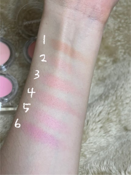 ネーミング フラッフィーパウダーブラッシュ/NAMING./パウダーチークを使ったクチコミ(4枚目)