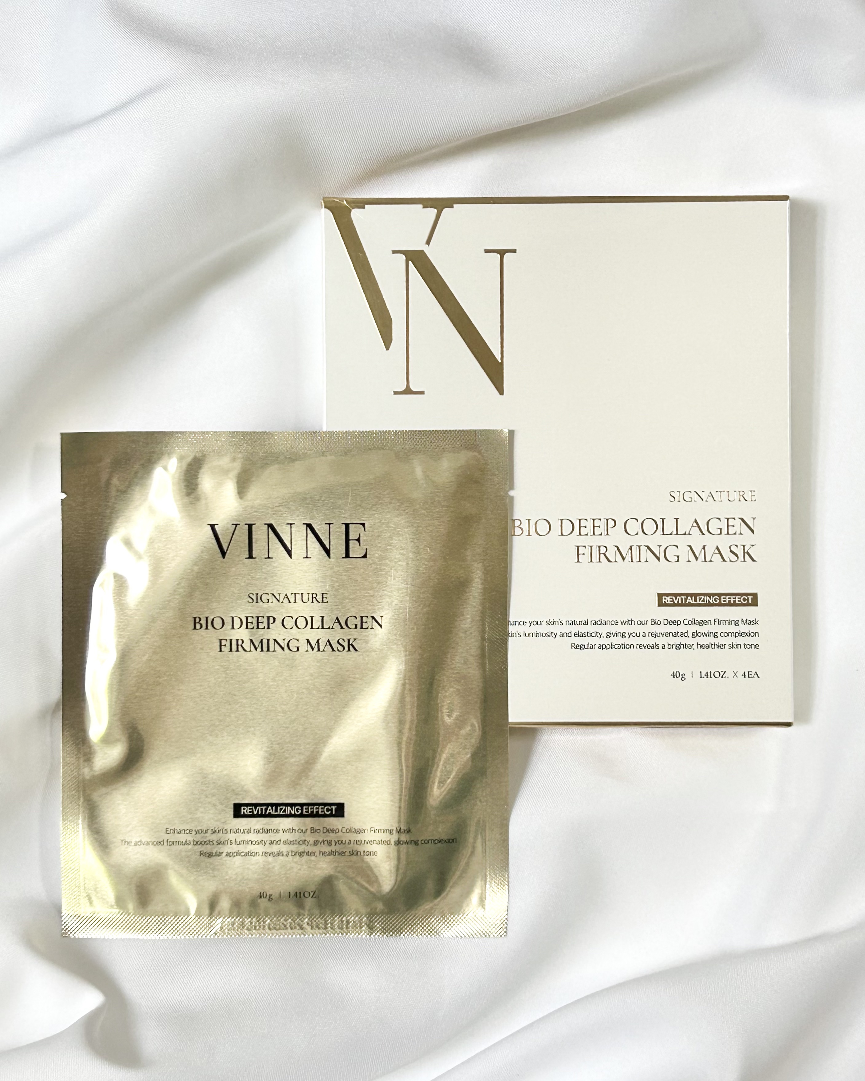 シグニチャーバイオディープコラーゲンファーミングマスク/VINNE /シートマスク・パックを使ったクチコミ（2枚目）