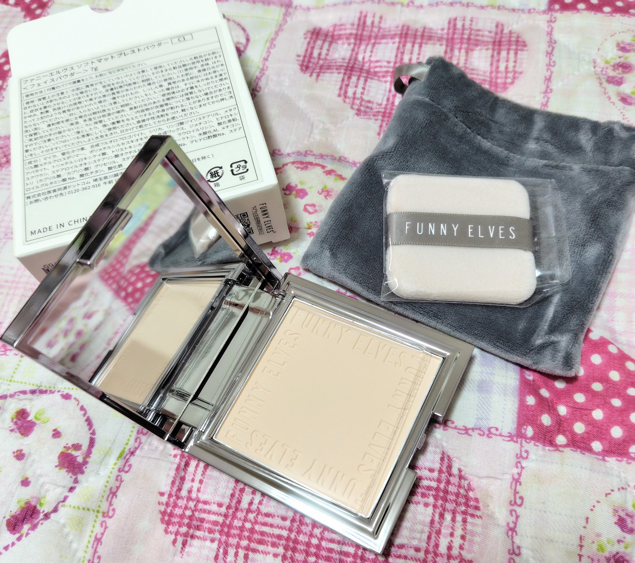 ソフトマットプレストパウダー/FUNNY ELVES方里/プレストパウダーを使ったクチコミ（3枚目）