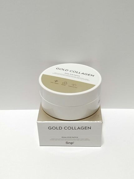 GOLD COLLAGEN DUAL EYE PATCH/SNP/アイケア・アイクリームを使ったクチコミ(1枚目)